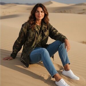 Fantastic Women’s Camo Bomber/Field Jacket